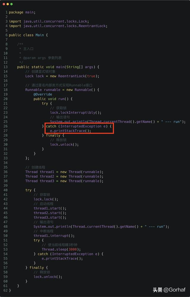 “全栈2019”Java多线程第三十一章：中断正在等待显式锁的线程