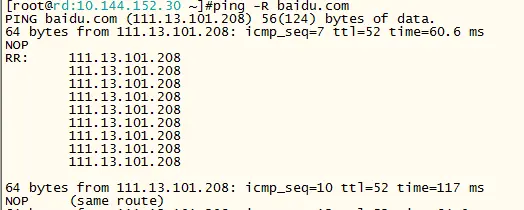 图7.linux中的ip路由选填字段