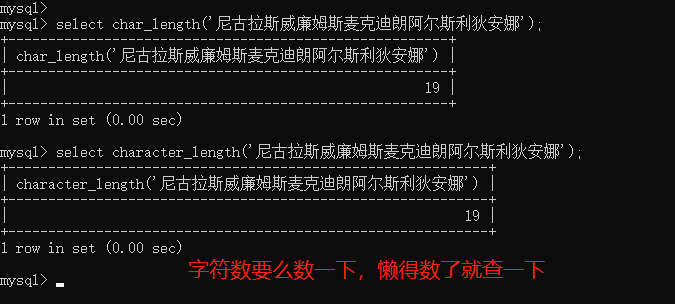 查字符串字符数