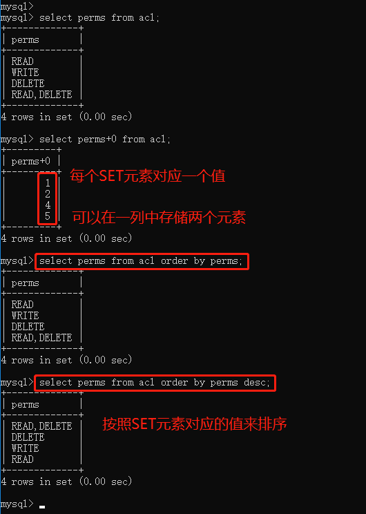 SET存储