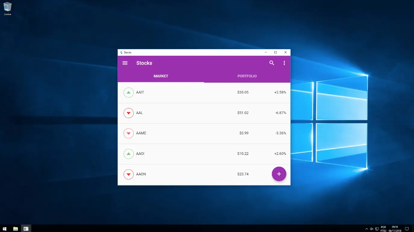 Windows 10 下运行截图