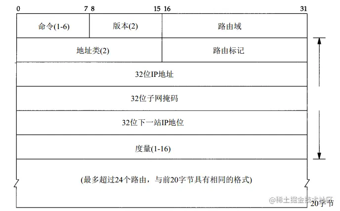 图2. RIP-2数据包