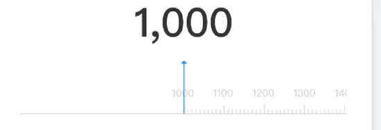 Android自定义滑动刻度尺