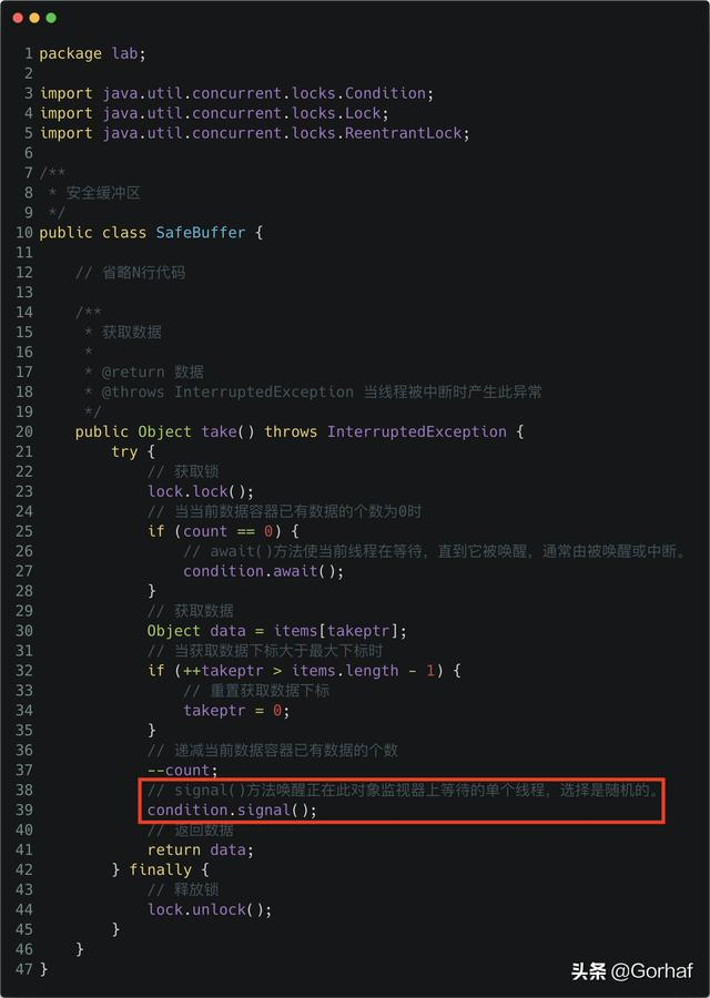 “全栈2019”Java多线程第三十八章：从零手写一个线程安全缓冲区