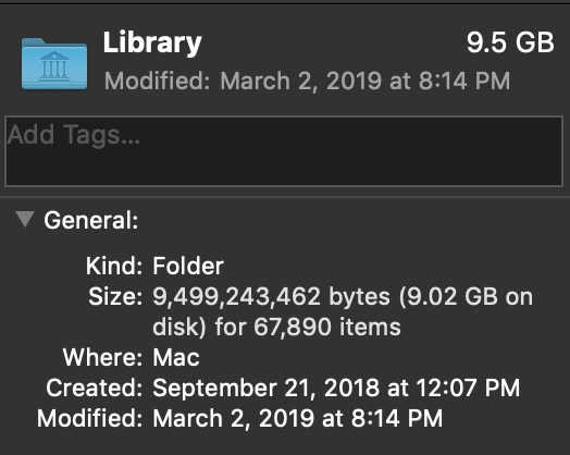 macos library