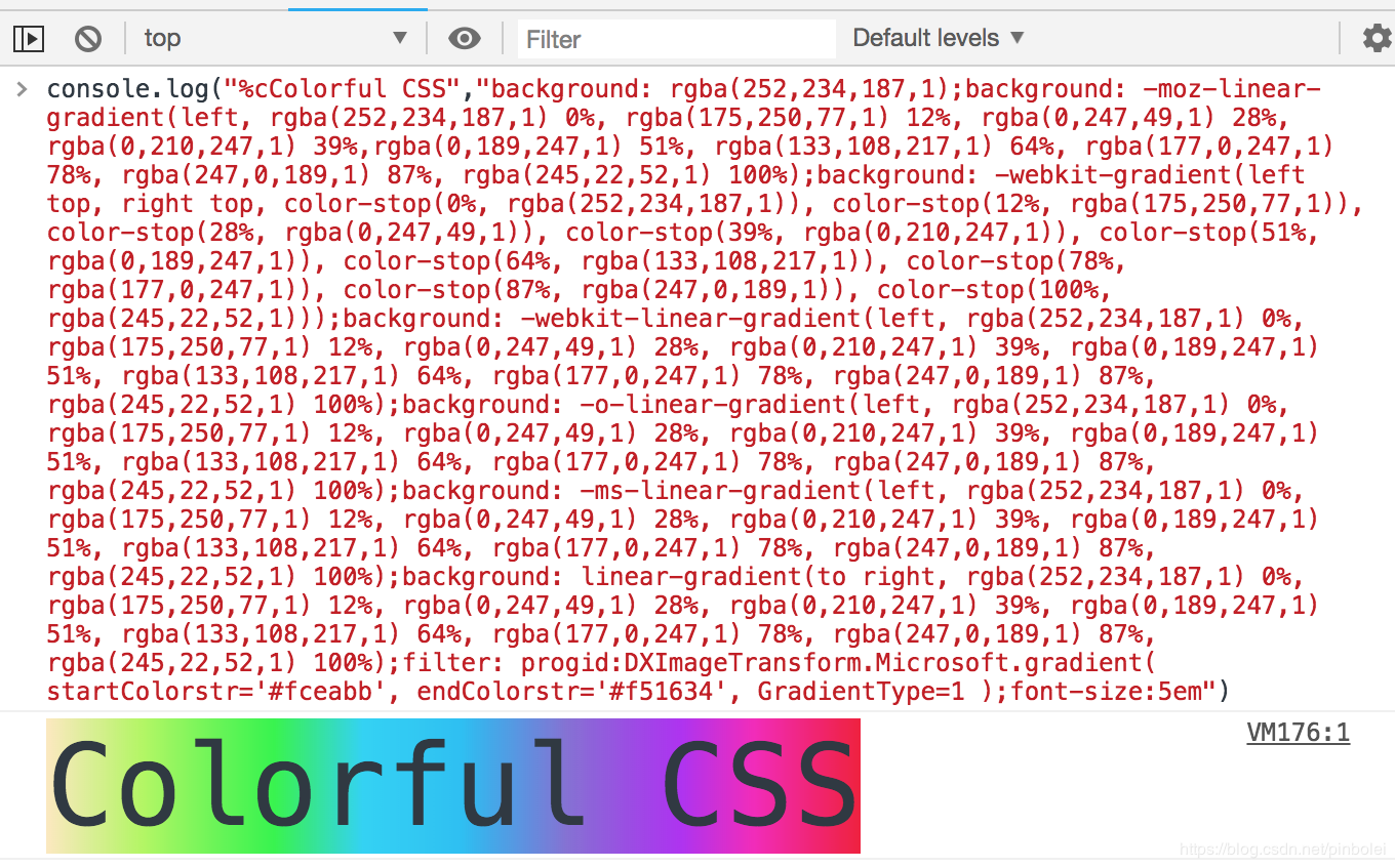 Colorful CSS