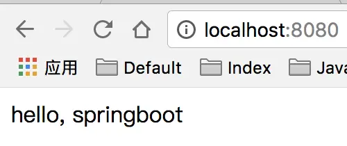 hello, springboot