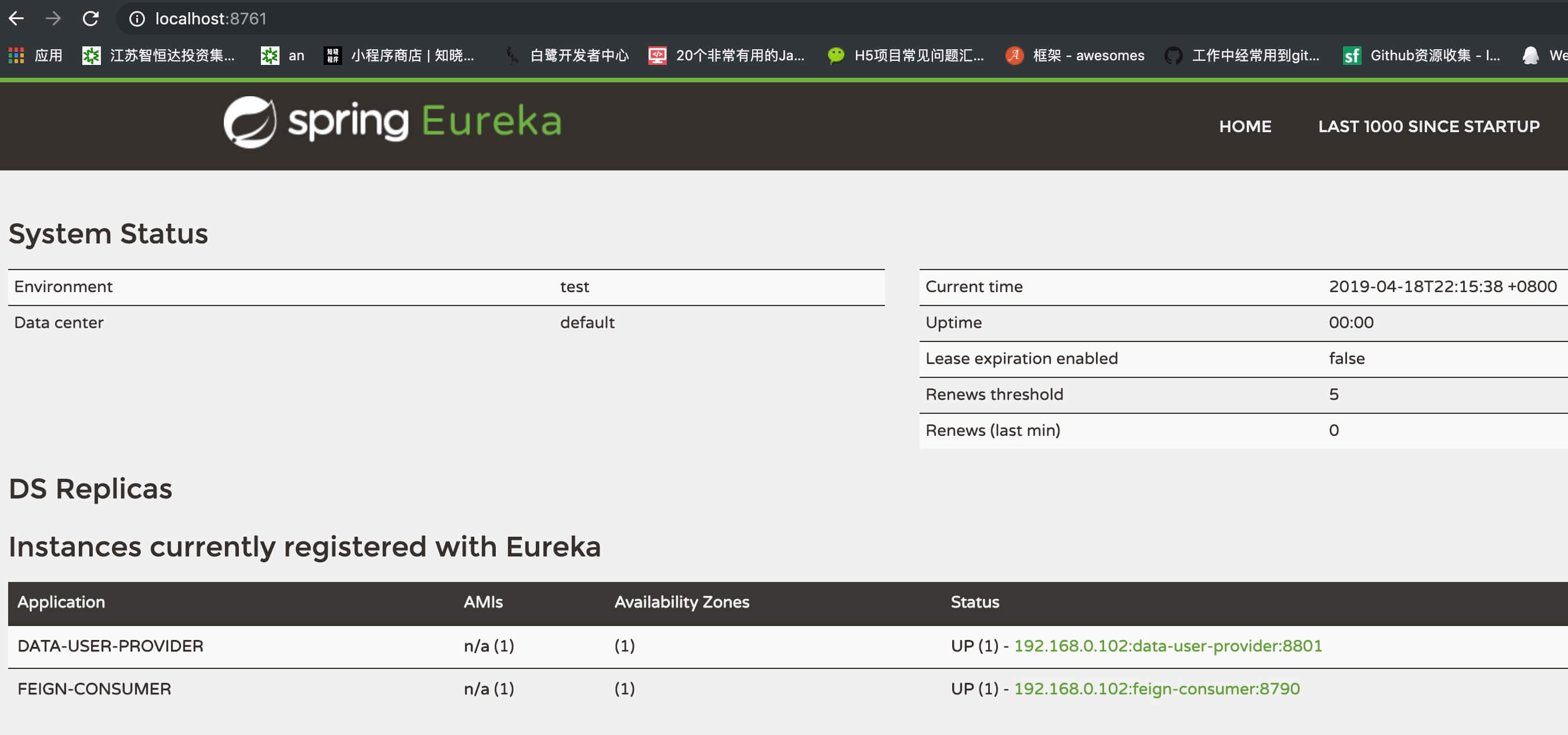 eureka server preview