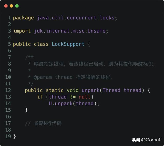 “全栈2019”Java多线程第四十九章：LockSupport简单介绍