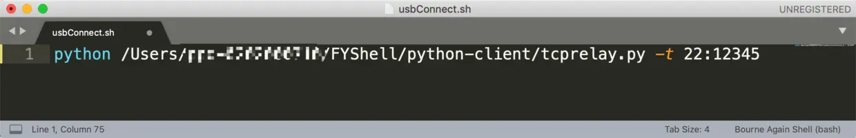 usbConnect.sh