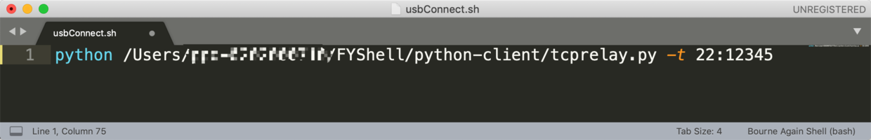 usbConnect.sh