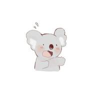 正襟危坐玩手机的个人资料头像