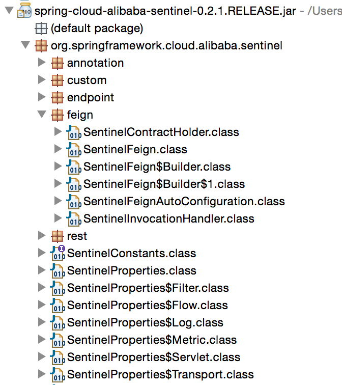 feign包里的代码就是对feign支持的代码