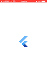 这是一个简单的 Flutter Logo 动画