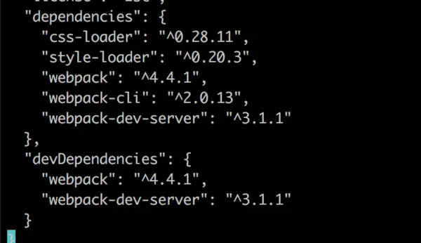 webpack-dev-server安装完成