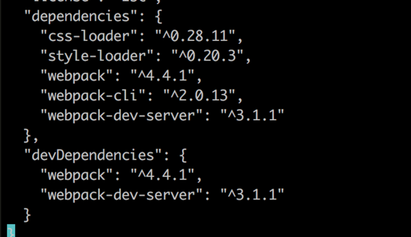 webpack-dev-server安装完成