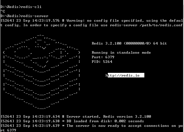 启动redis-server