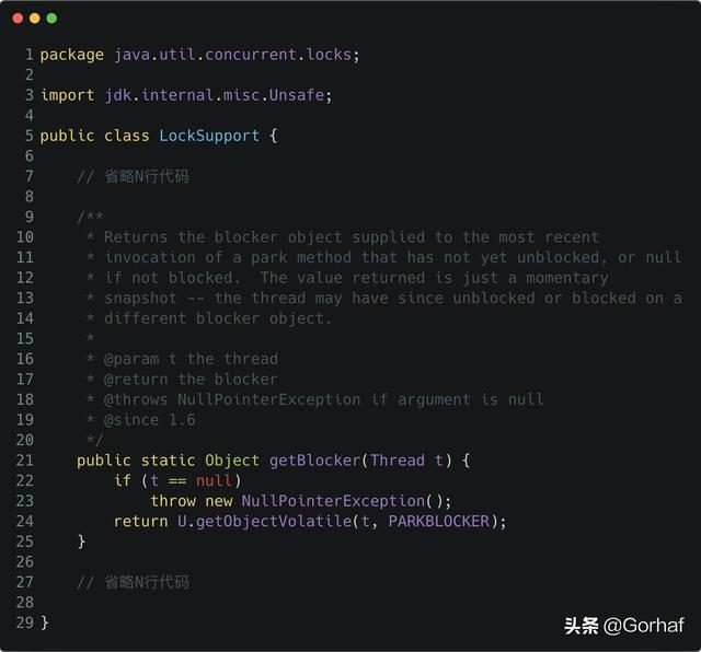 “全栈2019”Java多线程第五十章：设置/获取LockSupport同步对象
