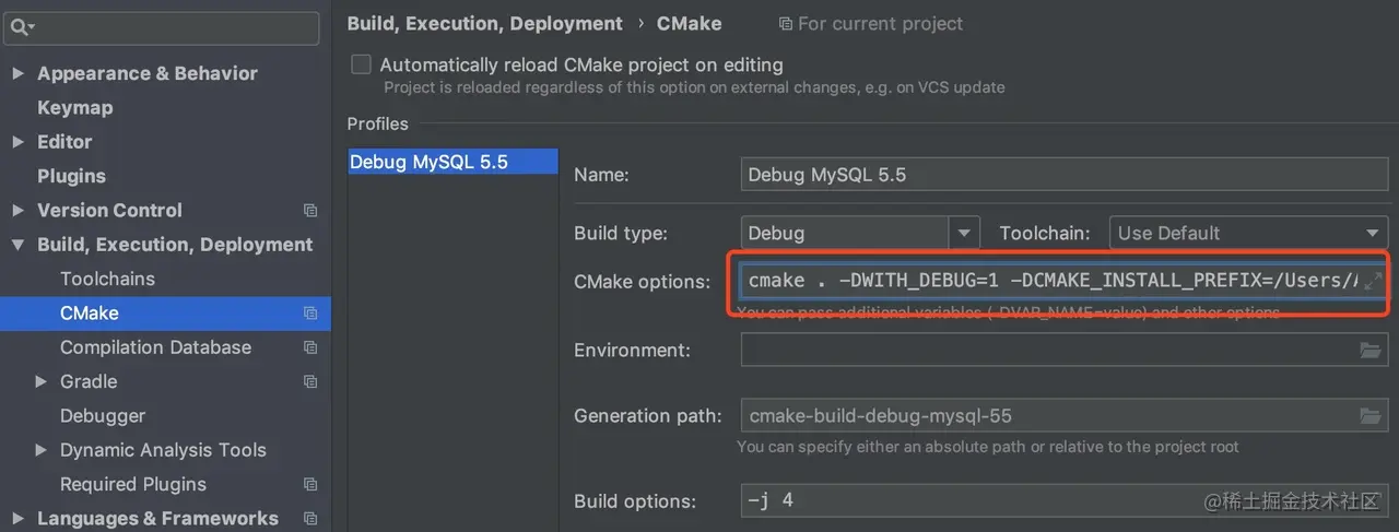 如何在Mac下用Clion调试MySQL源码