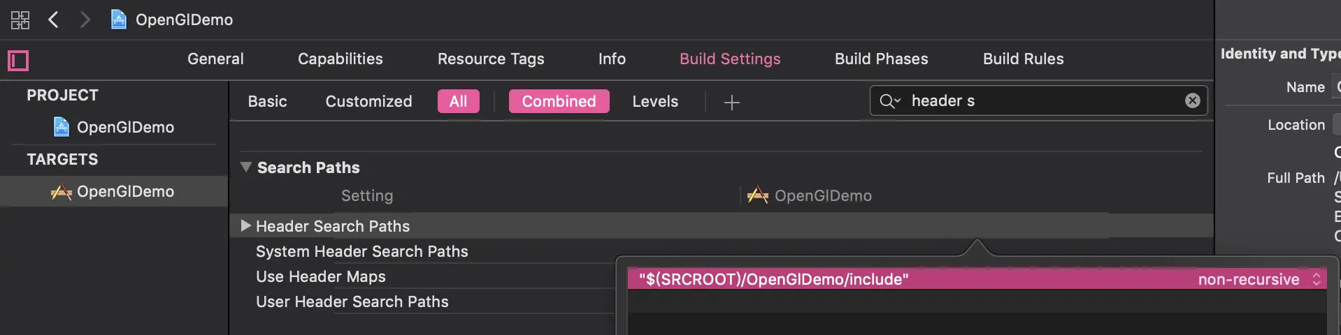 设置头文件路径
