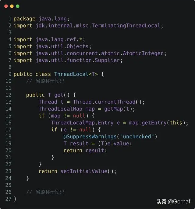 “全栈2019”Java多线程第五十三章：ThreadLocal简单介绍