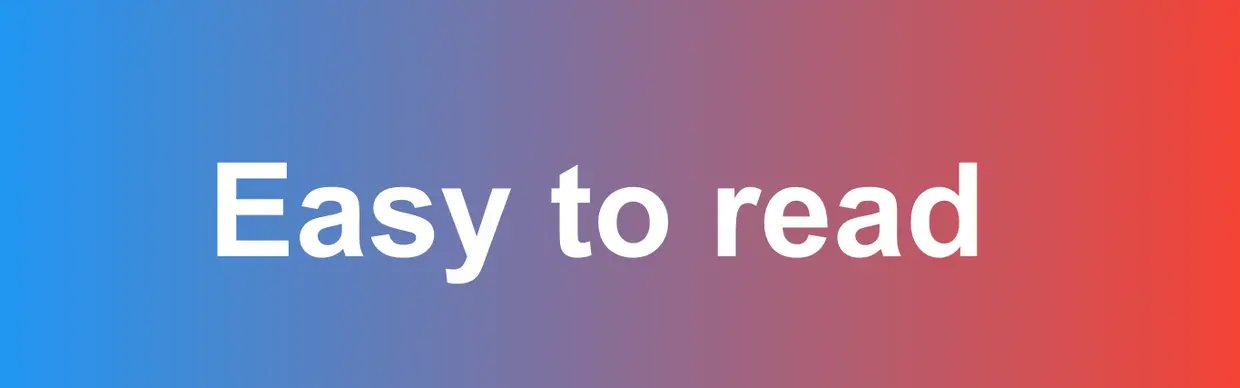 合适的对比才是正确的姿势