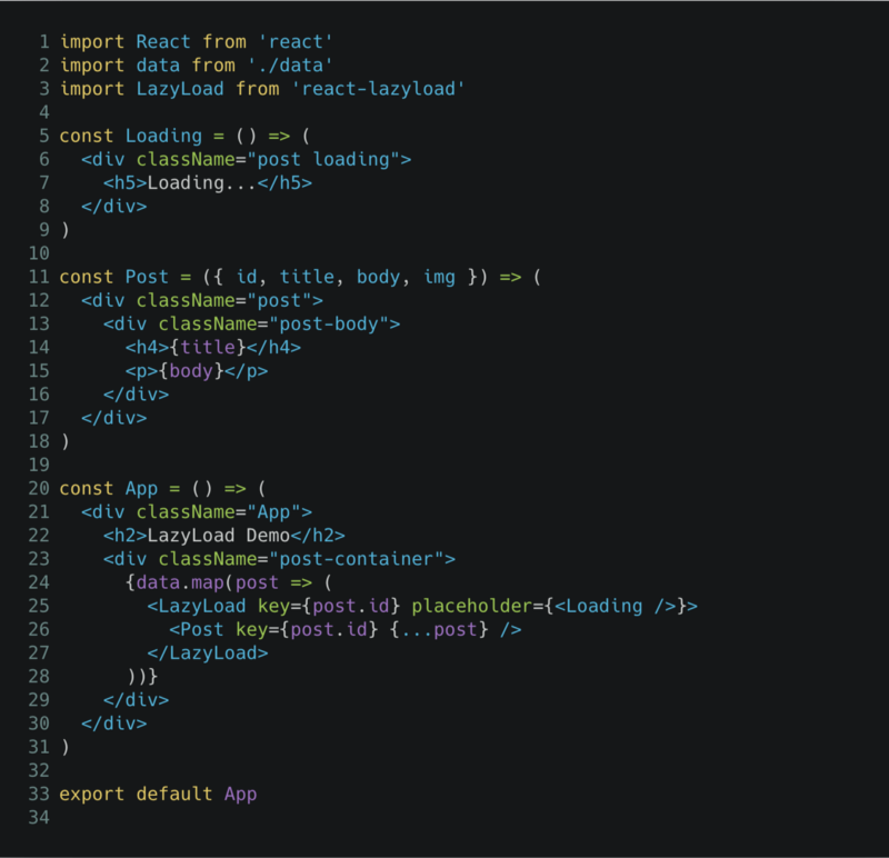 导入并应用lazyload