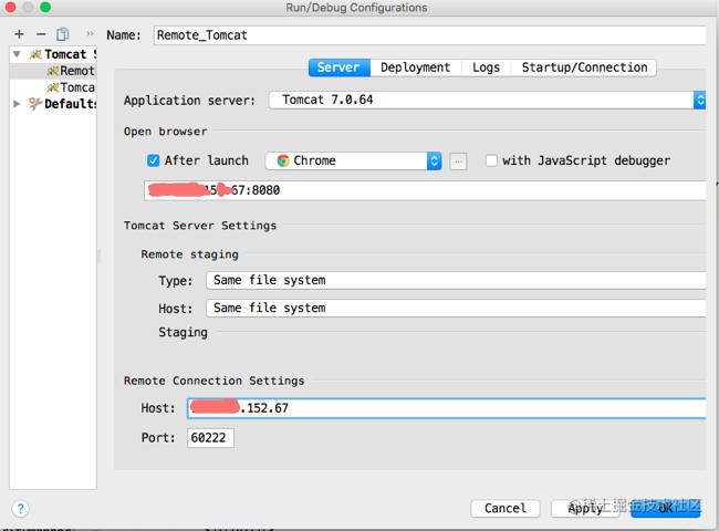 Tomcat使用IDEA远程Debug调试_https://bianchenghao6.com/blog_idea_第3张