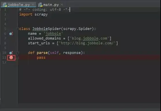 Python学习教程：关于Scrapy爬虫项目运行和调试的小技巧-第一讲