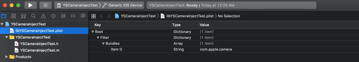 plist文件过滤加载的应用程序