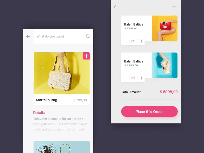 电商购物车案例