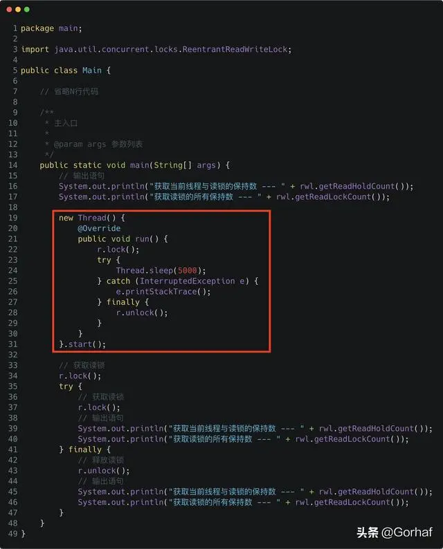 “全栈2019”Java多线程第四十二章：获取线程与读写锁的保持数