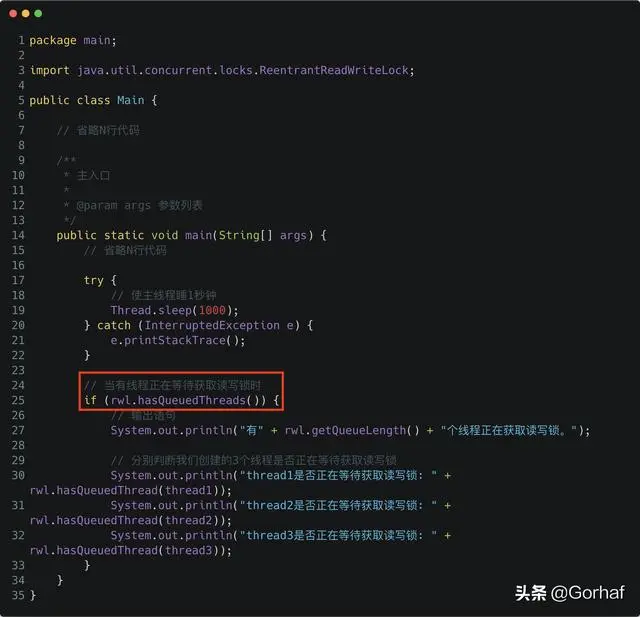 “全栈2019”Java多线程第四十三章：查询是否有线程在等待读写锁