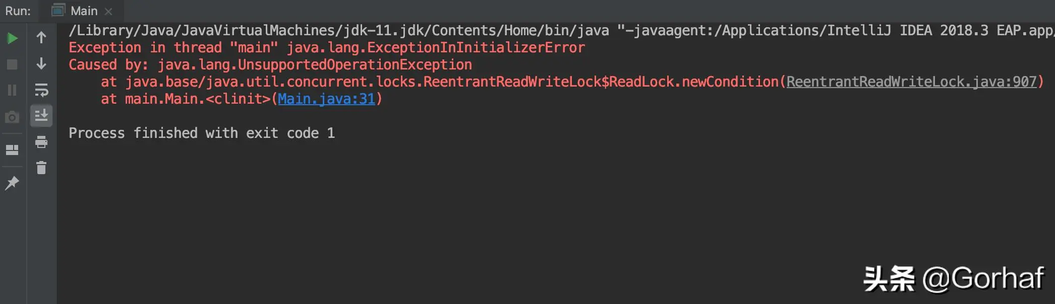 “全栈2019”Java多线程第四十四章：读锁不支持Condition