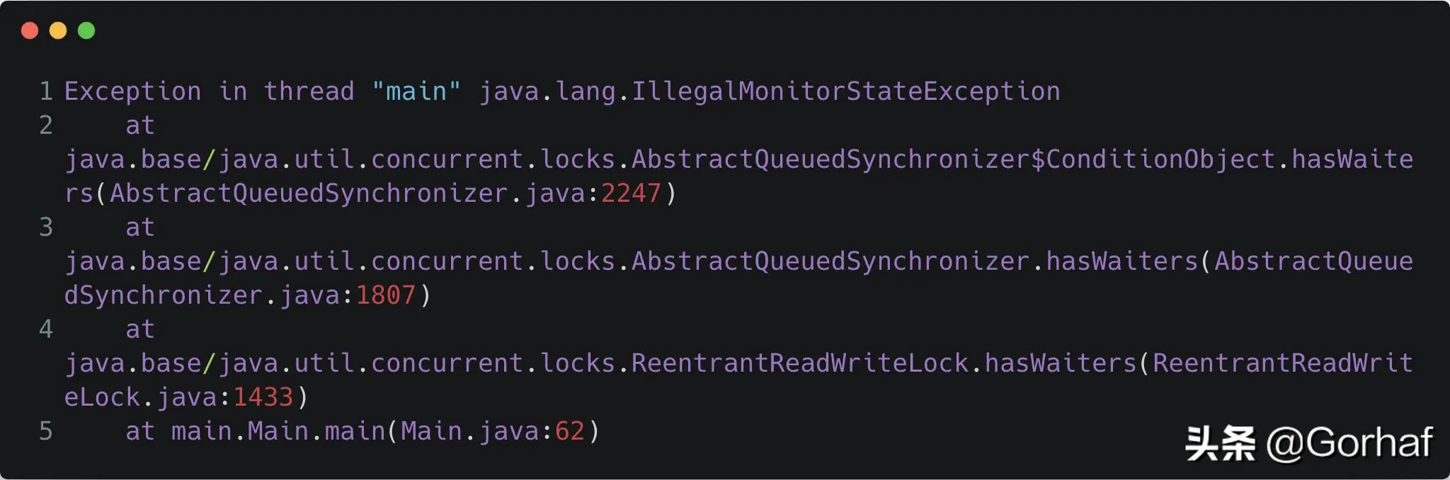 “全栈2019”Java多线程第四十五章：查询Condition上的等待线程