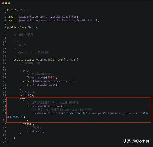 “全栈2019”Java多线程第四十五章：查询Condition上的等待线程