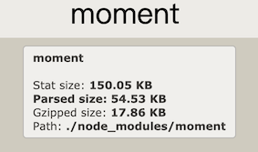 moment优化后
