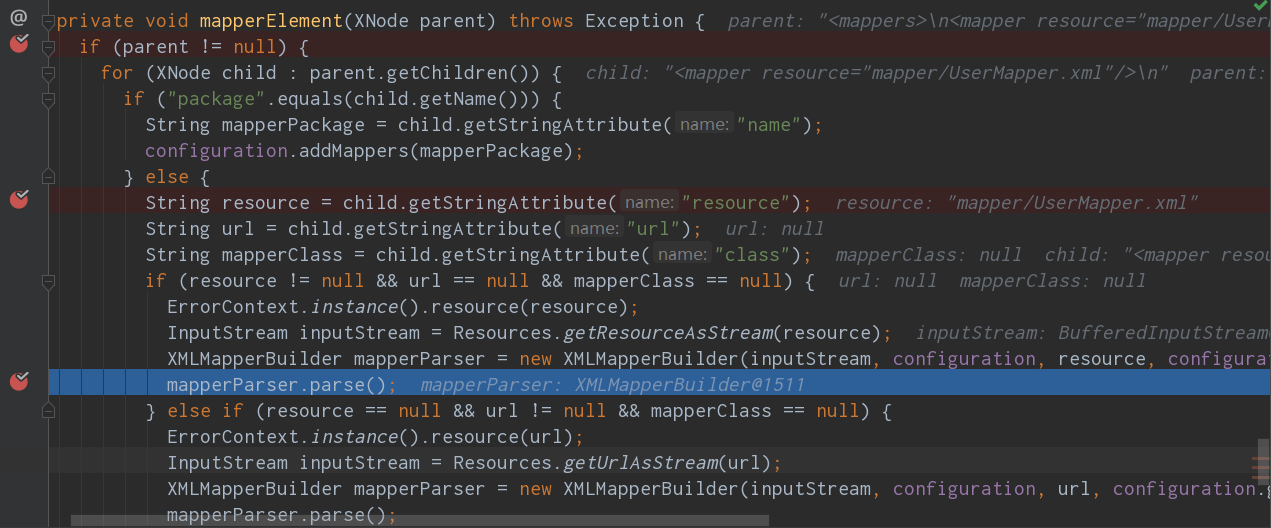 mapper xml
