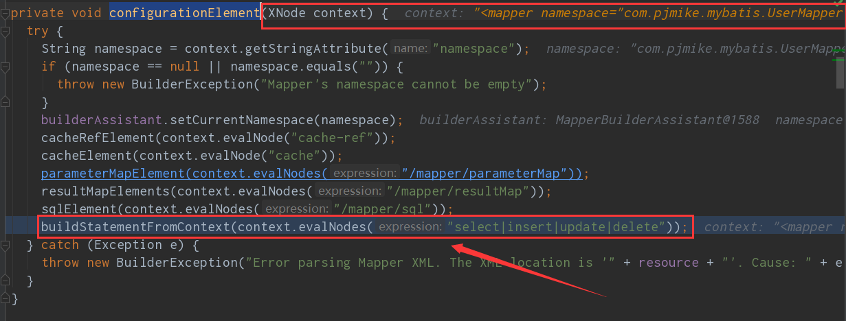 configurationElement