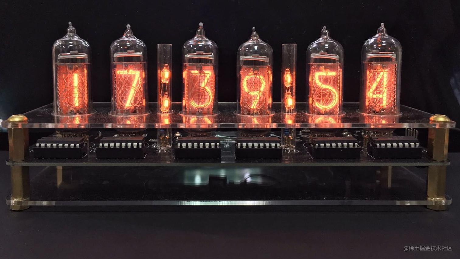 用Arduino制作一个功能最基础的辉光钟