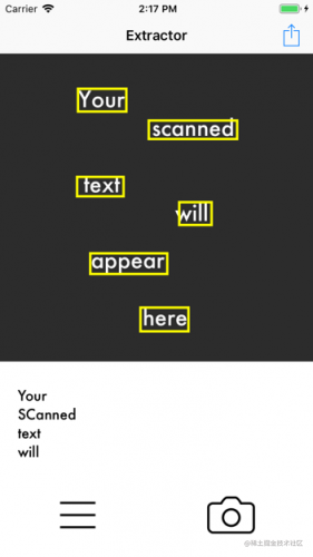 [译] 用于 iOS 的 ML Kit 教程：识别图像中的文字_https://bianchenghao6.com/blog_Ios_第7张