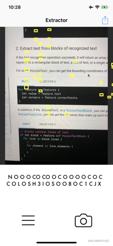 [译] 用于 iOS 的 ML Kit 教程：识别图像中的文字_https://bianchenghao6.com/blog_Ios_第8张