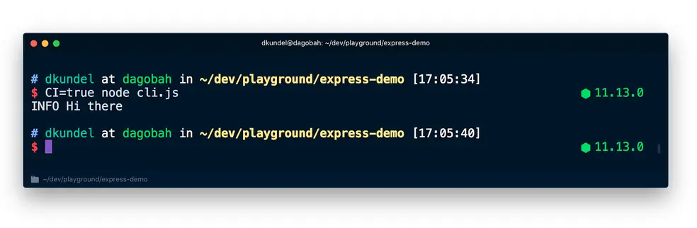 no-cli