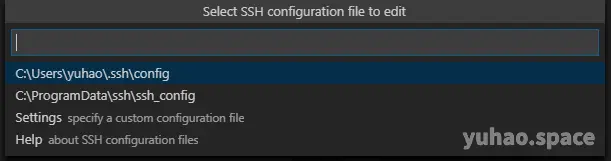 打开 SSH 配置文件