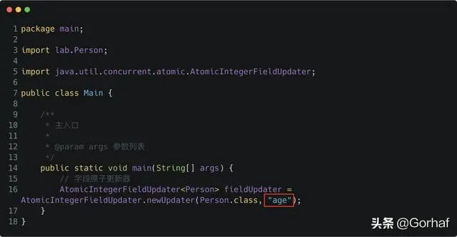 “全栈2019”Java原子操作第十章：atomic包下字段原子更新器介绍