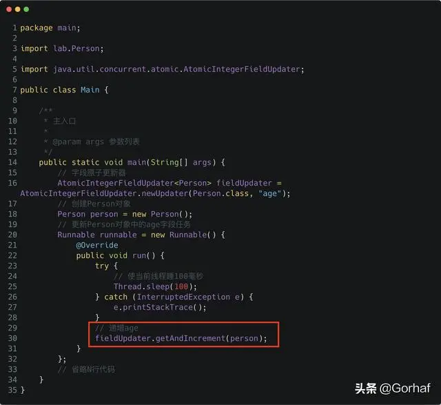 “全栈2019”Java原子操作第十章：atomic包下字段原子更新器介绍
