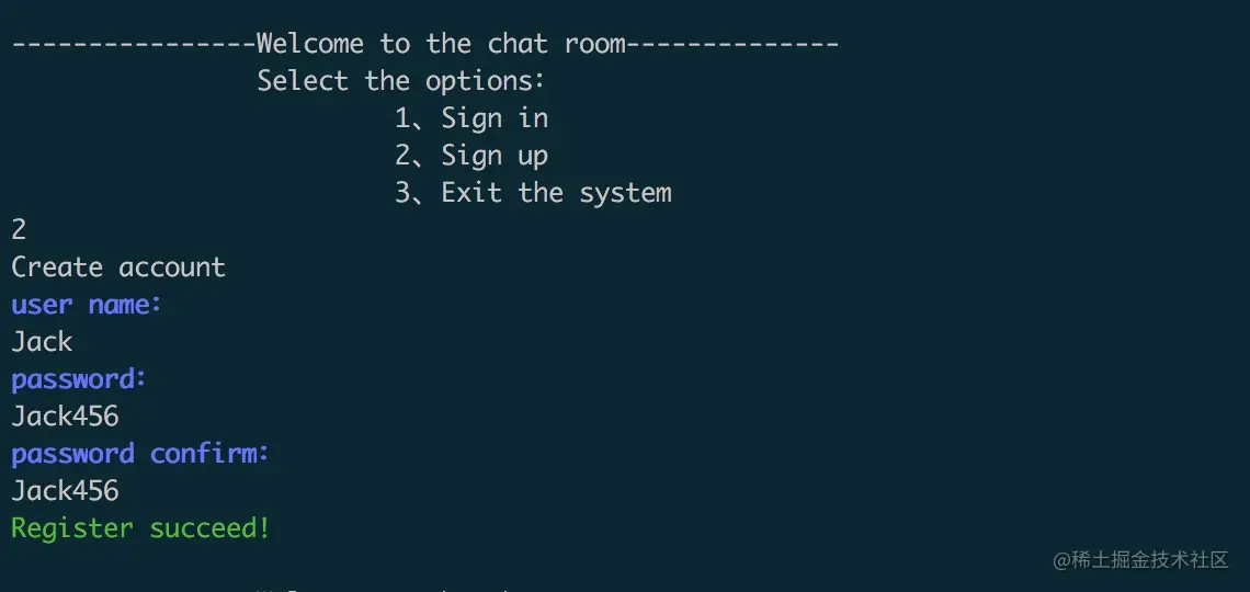 sign-up