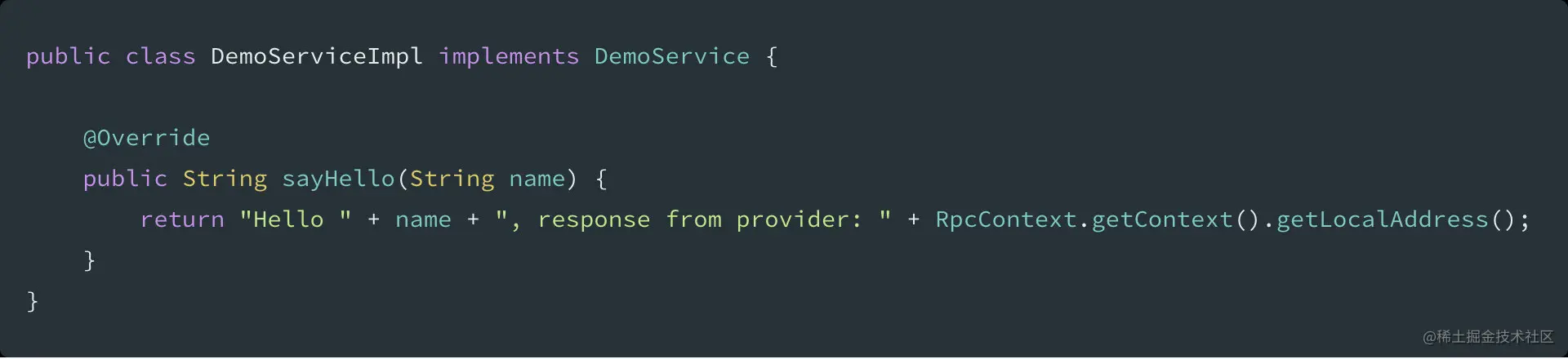 DemoServiceImpl