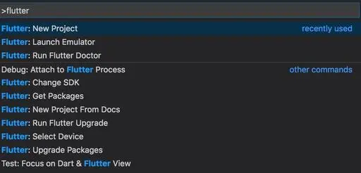 再次查看 flutter 命令