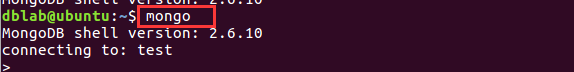 mongo shell